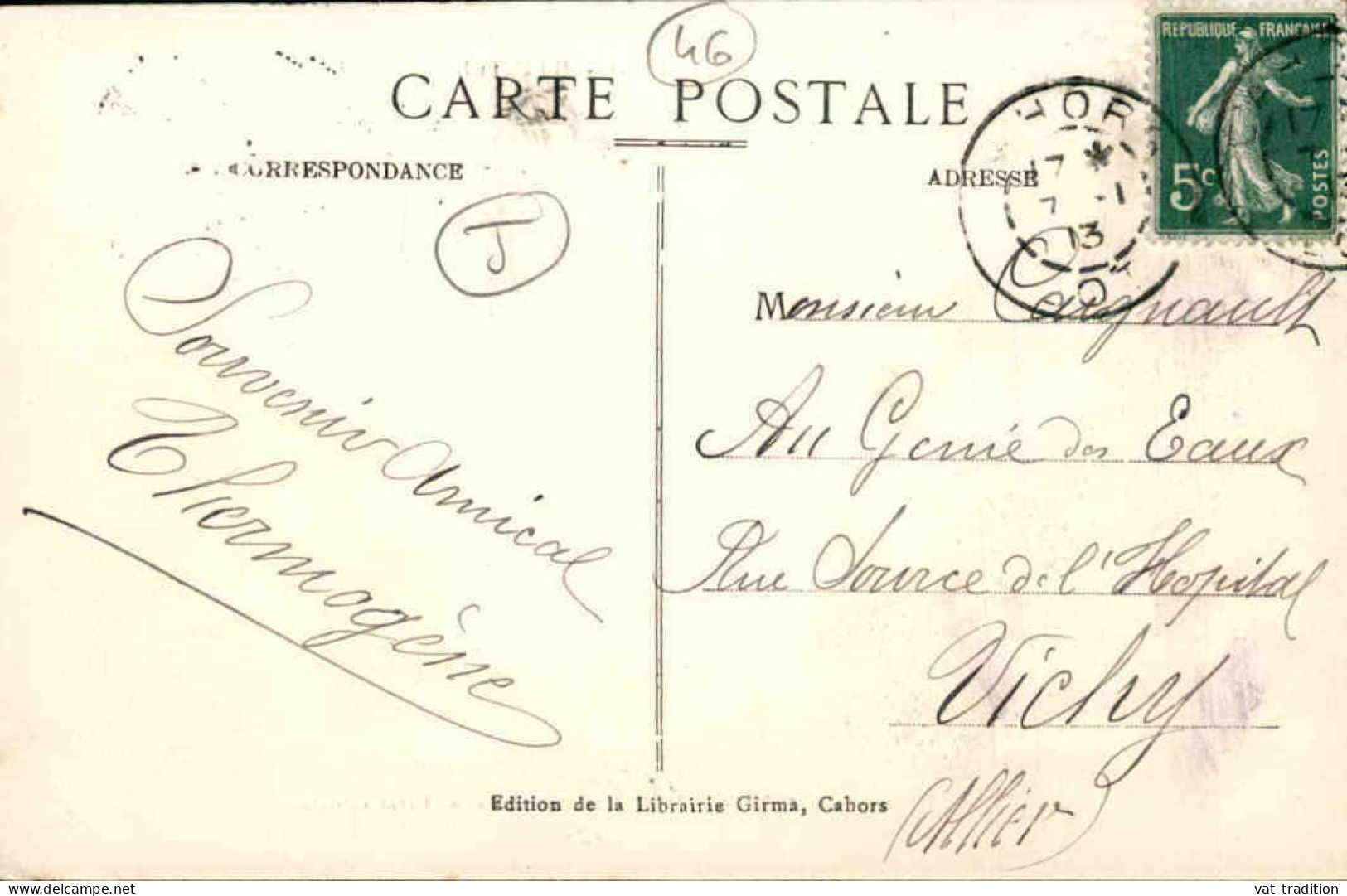 COMMERCES - Carte Postale De Cahors - Maison Gambetta - Le Bazar - L 146142 - Magasins