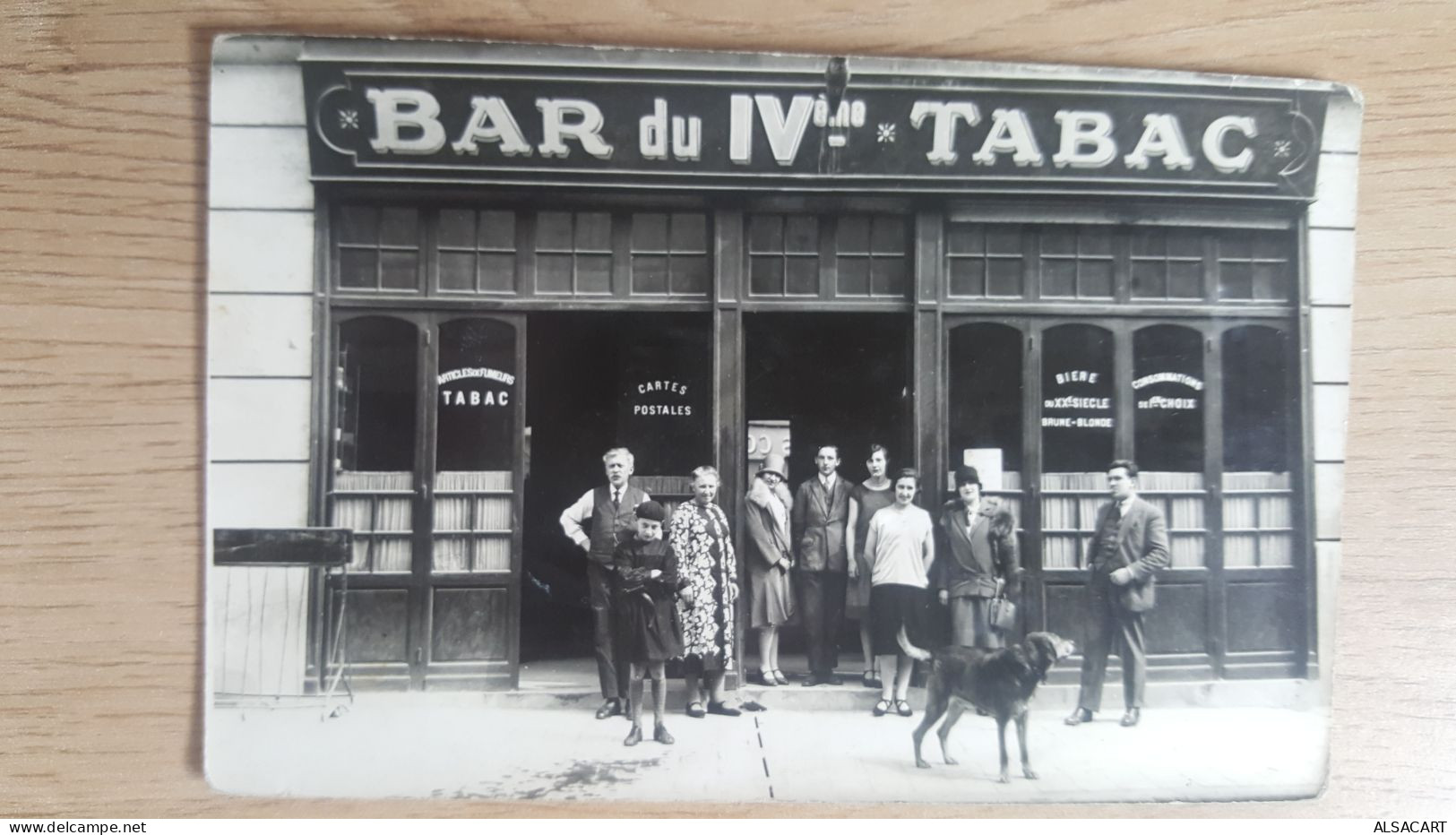 Carte Photo Bar , Tabac Du V ème , Peut être à Reims - Cafes