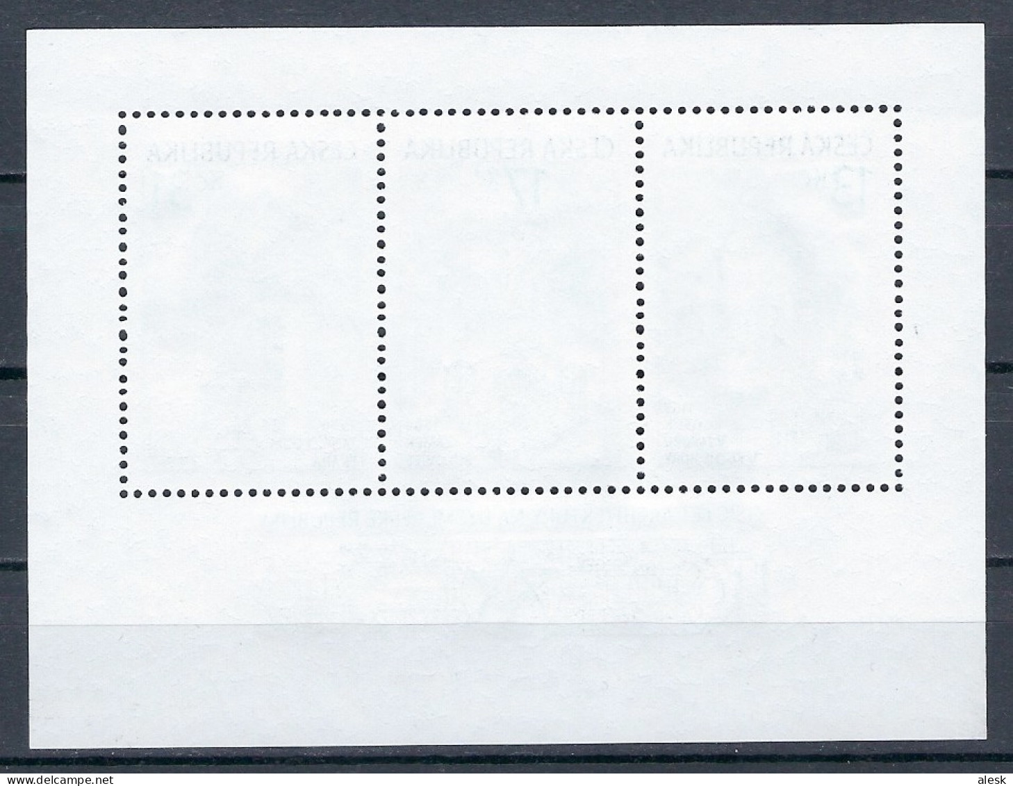 TCHÉQUIE 2001 - Bloc N°12 (y&t) - 1000 Ans D'Architecture - Blocks & Sheetlets