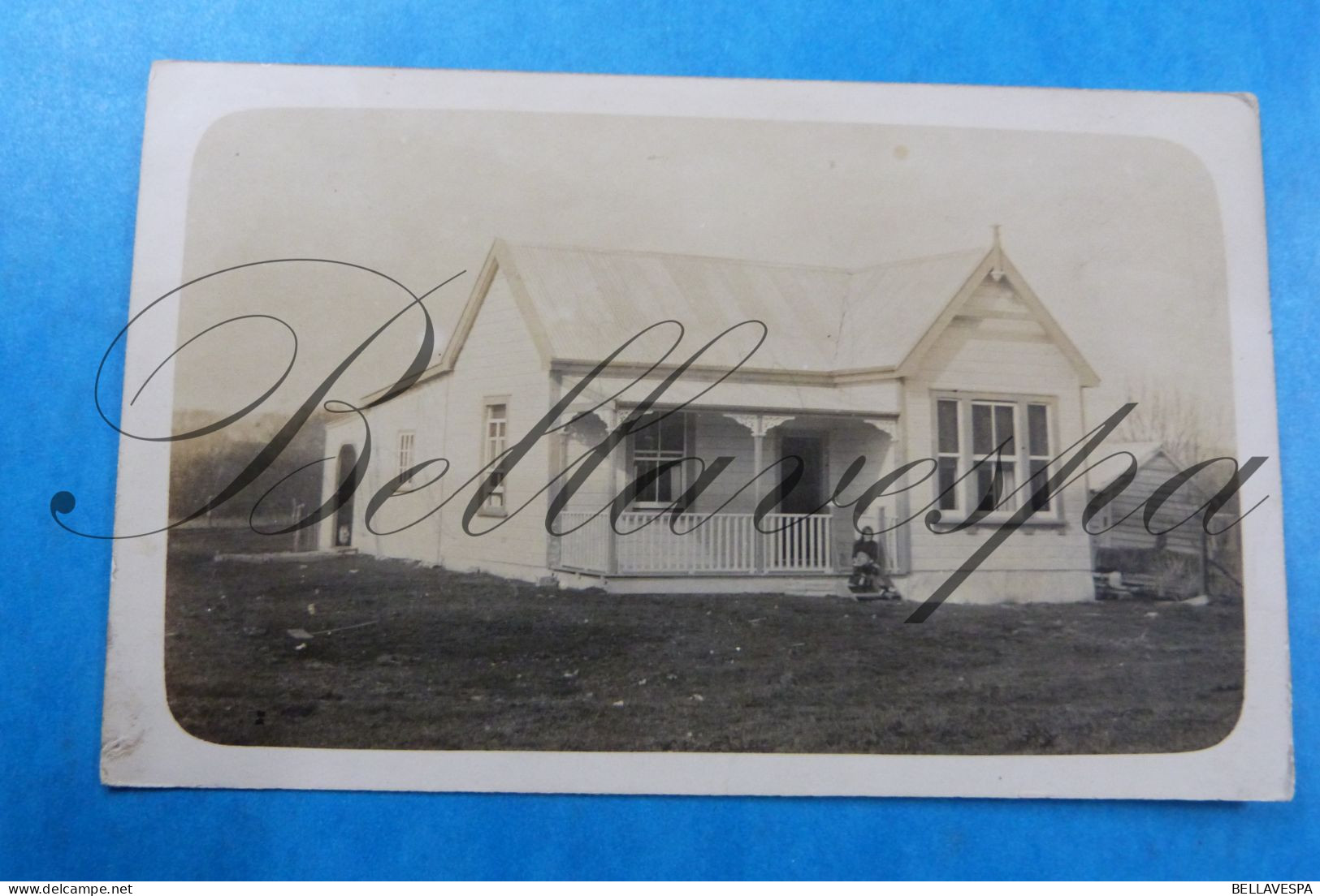 Woodhouse  Skeletbouw Eikels House Nancy At The Door RPPC Carte Photo - Other & Unclassified