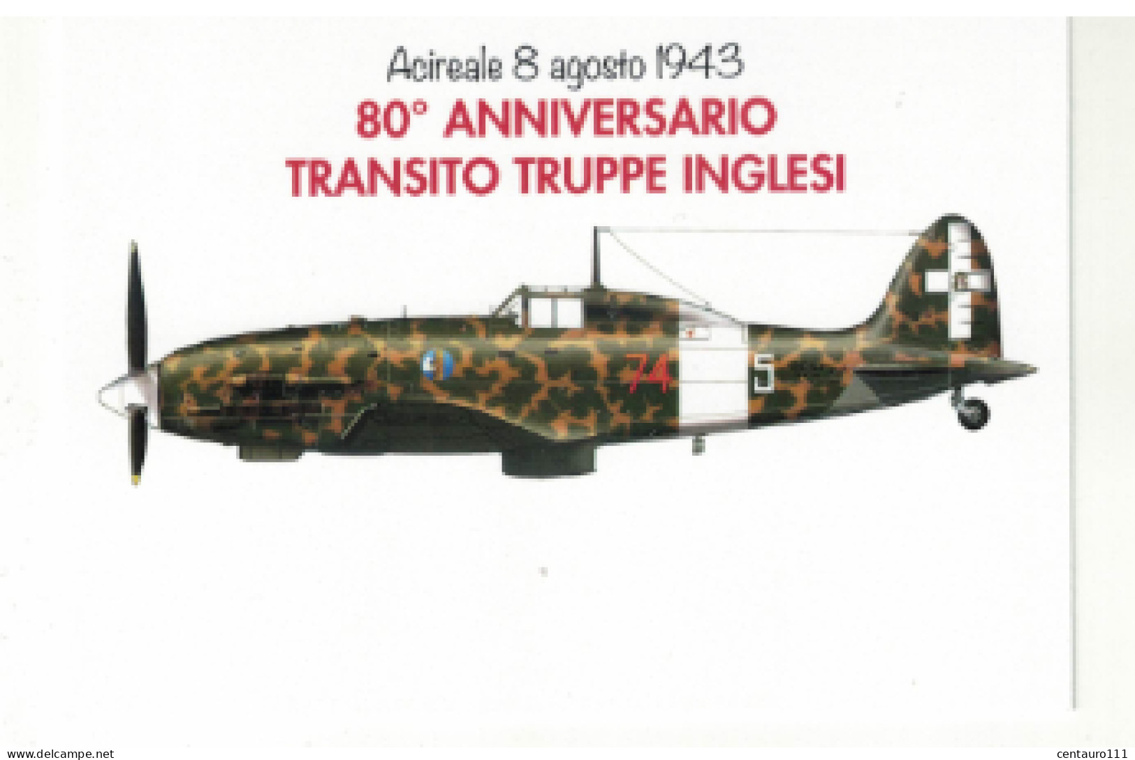 Acireale, Catania, Sicilia, Seconda Guerra Mondiale, Militare, Annullo Postale, Marcofilia - Acireale