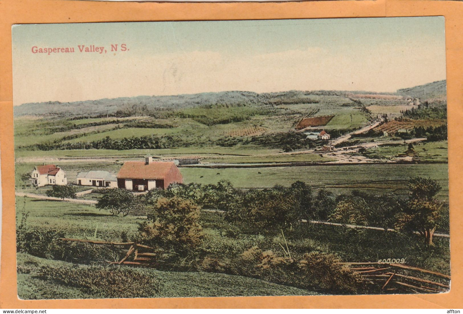 Gaspereaux Valley Nova Scotia Canada Old Postcard - Autres & Non Classés