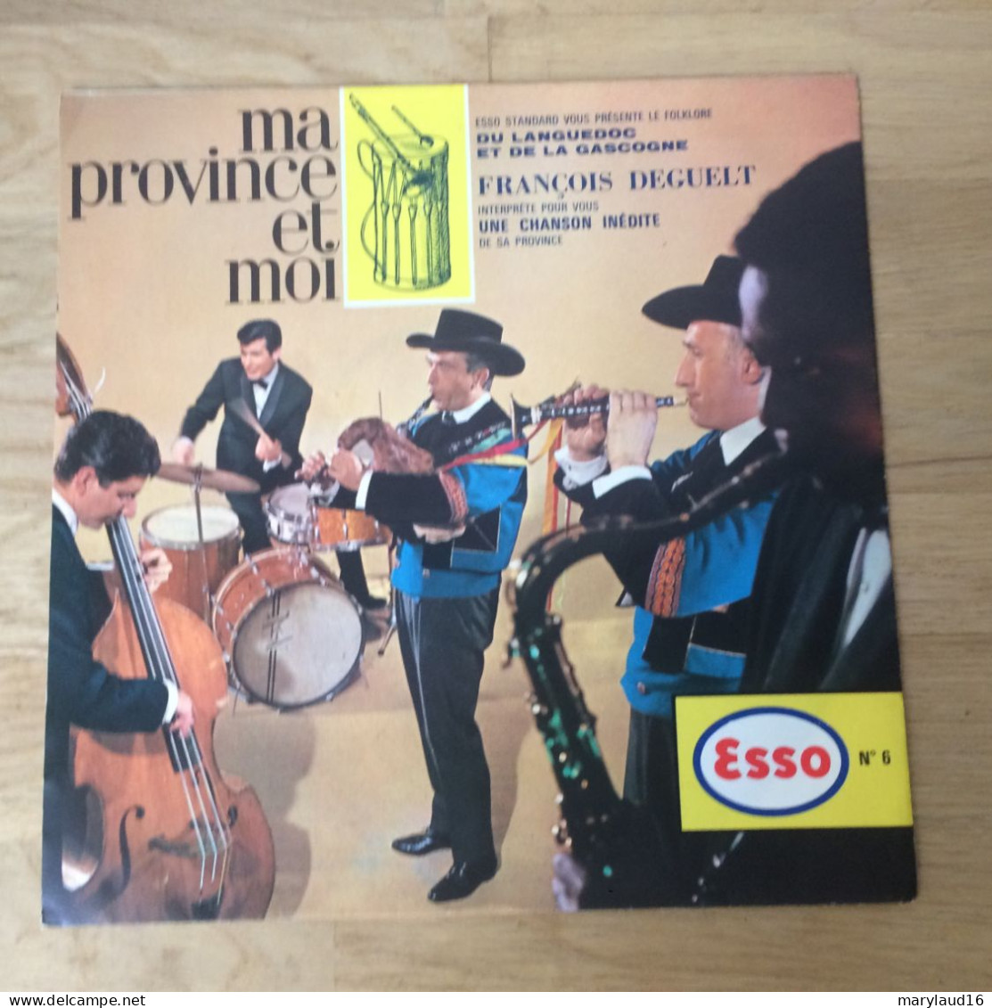 Disque Souple ESSO Ma Province Et Moi N°6 Languedoc Gascogne - Formats Spéciaux