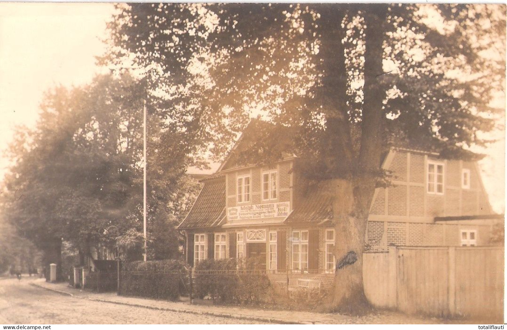 REINBEK Kr Stormarn Adolph Niemann Bahnhofstraße 21 Spedition Original Fotokarte Fast TOP-Erhaltung Ungelaufen - Reinbek