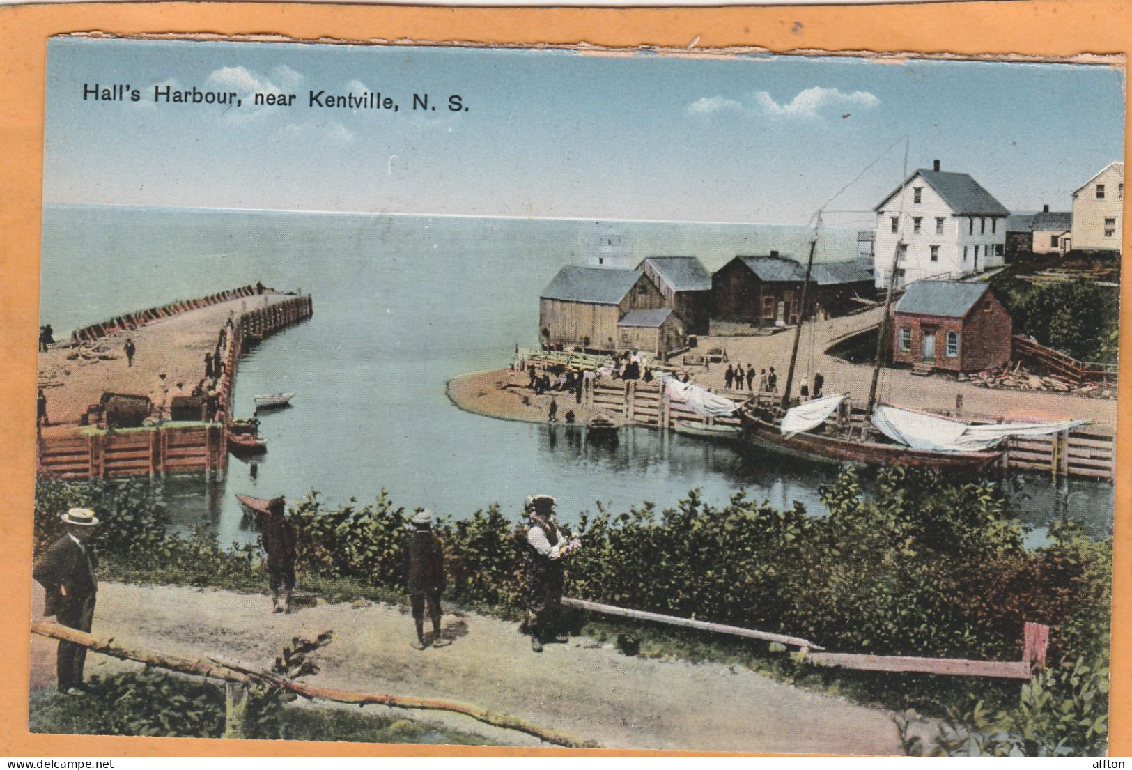 Kentville Nova Scotia Canada Old Postcard - Otros & Sin Clasificación