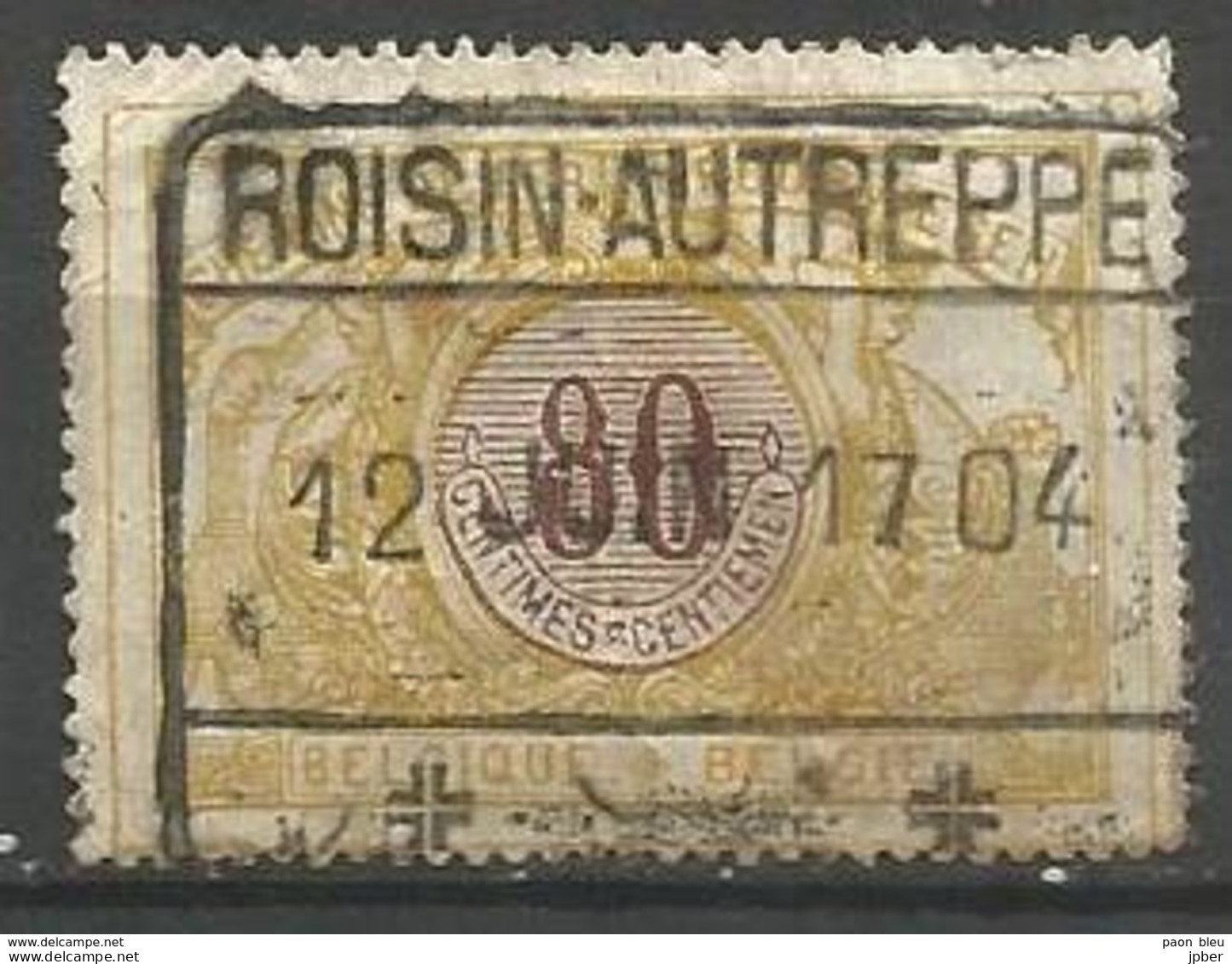 Belgique - Chemin De Fer - TR39  Obl. ROISIN-AUTREPPE - Altri & Non Classificati