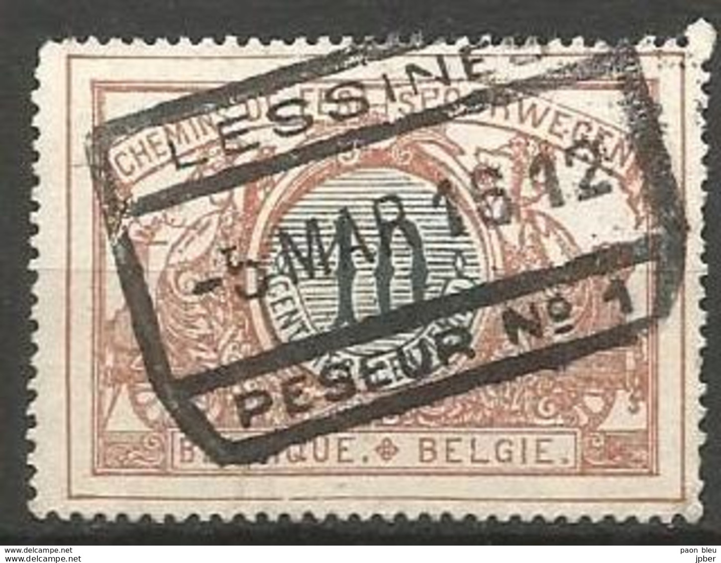 Belgique - Chemin De Fer - TR28   Obl. LESSINES - Other & Unclassified