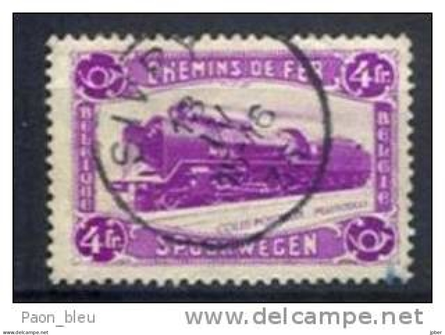 Belgique - Chemin De Fer N°TR176 Obl. SIVRY - Other & Unclassified