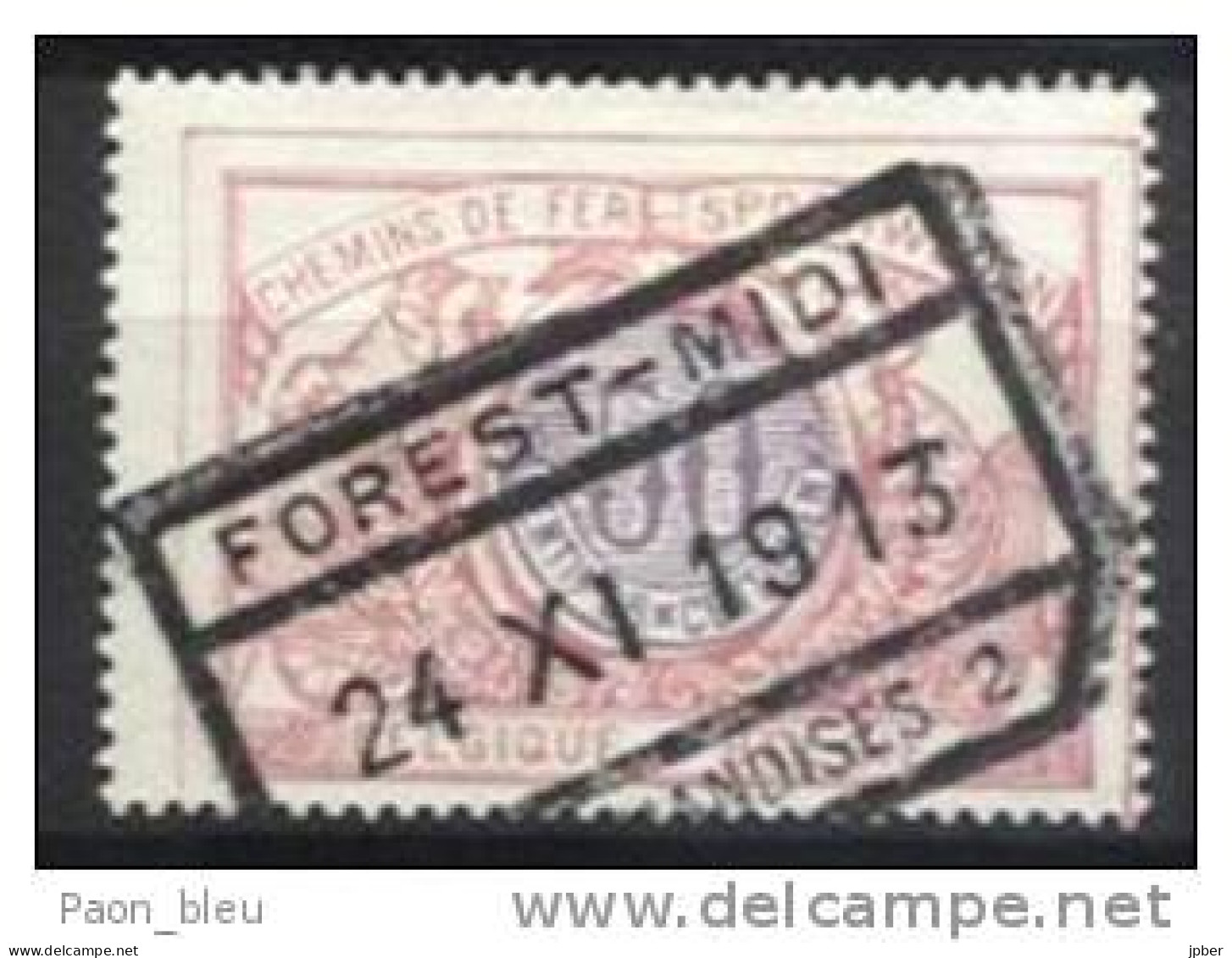 Belgique - Chemin De Fer N°TR35  Obl FOREST-MIDI Marchandises 2 - Other & Unclassified