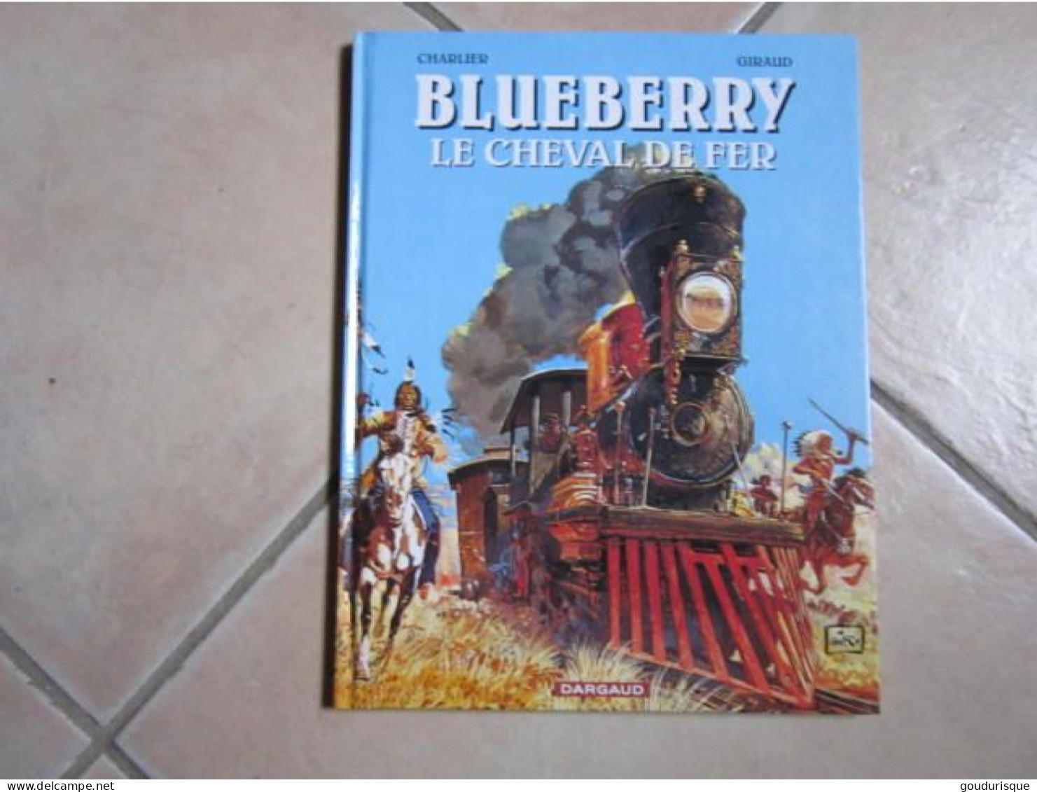 PUBLICITAIRE OFFERT PAR ESSO  BLUEBERRY LE CHEVAL DE FER GIRAUD - Blueberry