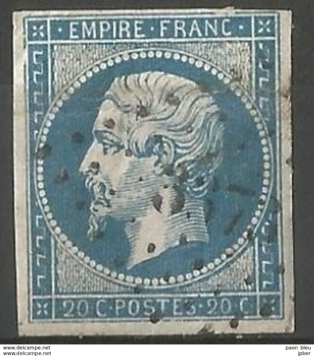 FRANCE - Oblitération Petits Chiffres LP 3373 TONNEINS (Lot & Garonne) - 1853-1860 Napoléon III