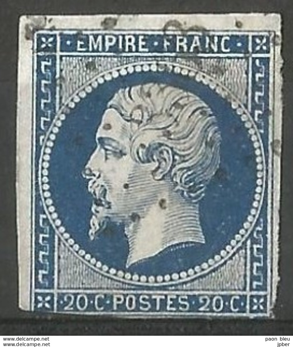 FRANCE - Oblitération Petits Chiffres LP 3363 THURY-HARCOURT (Calvados) - 1853-1860 Napoleone III