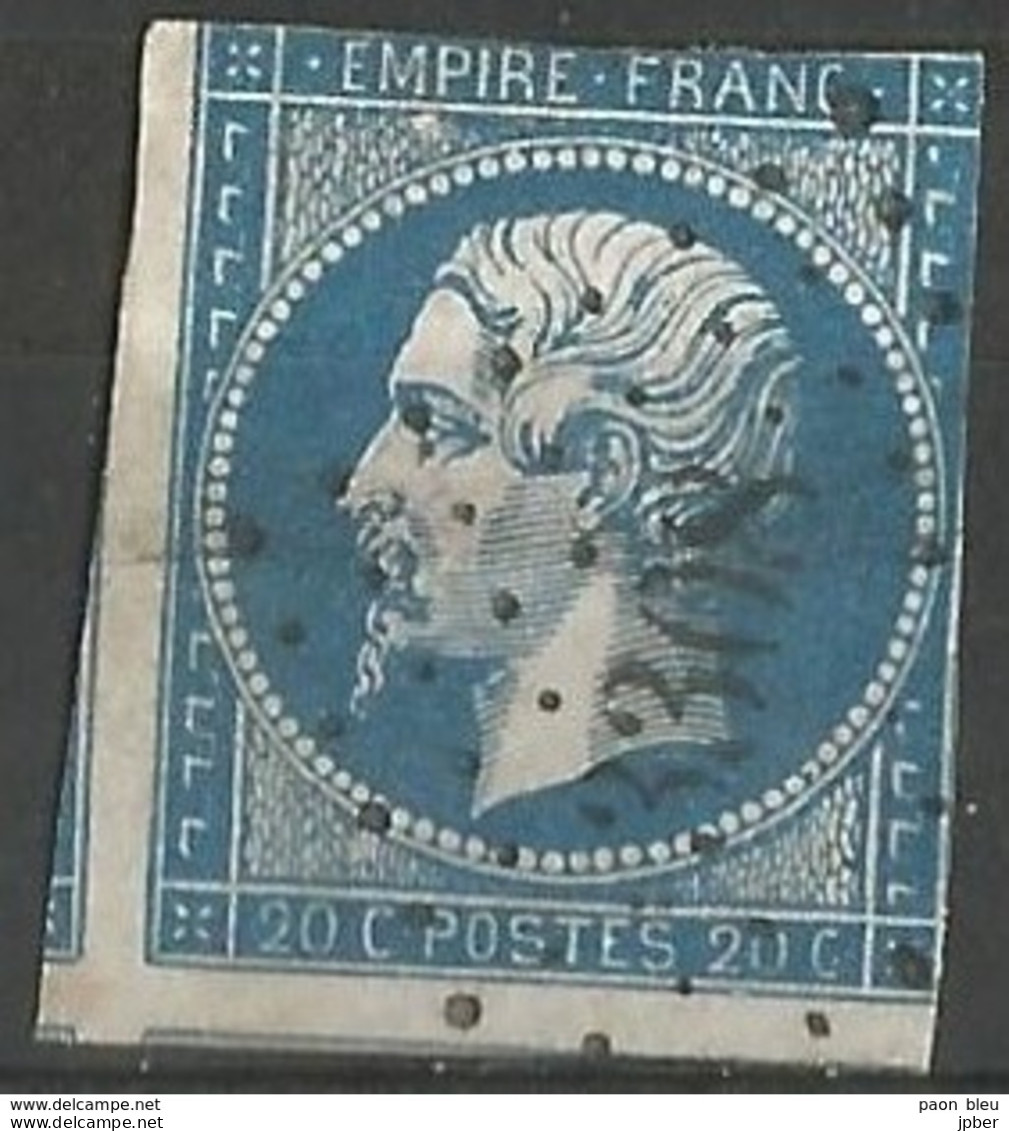 FRANCE - Oblitération Petits Chiffres LP 3308 St-VIVIEN (Gironde) - 1853-1860 Napoleone III