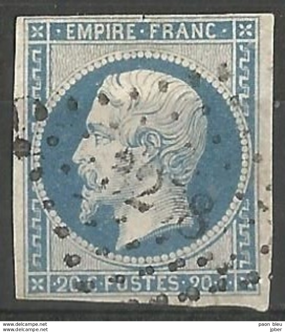 FRANCE - Oblitération Petits Chiffres LP 3258 St-REMY-DE-PROVENCE (Bouches-du-Rhône) - 1853-1860 Napoléon III