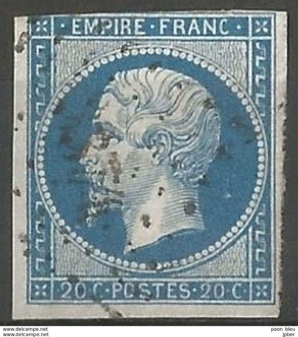 FRANCE - Oblitération Petits Chiffres LP 3374 TONNERRE (Yonne) - 1853-1860 Napoléon III