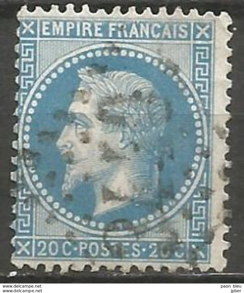 France - Napoleon III Et/ou Cérès - Oblitération Sur N°29B - GC 3440 SORGUES-SUR-L'OUVEZE (Vaucluse) - 1863-1870 Napoleon III Gelauwerd
