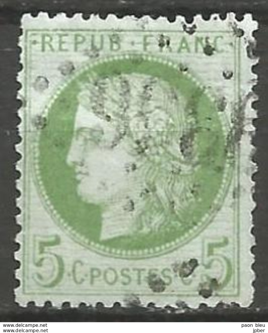 France - Napoleon III Et/ou Cérès - Oblitération Sur N°53 - GC 3356 SEGRE (Maine & Loire) - 1871-1875 Ceres