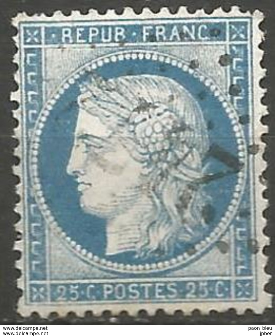 France - Napoleon III Et/ou Cérès - Oblitération Sur N°60C - GC 2472 MONTIERENDER (Haute-Marne) - 1871-1875 Ceres