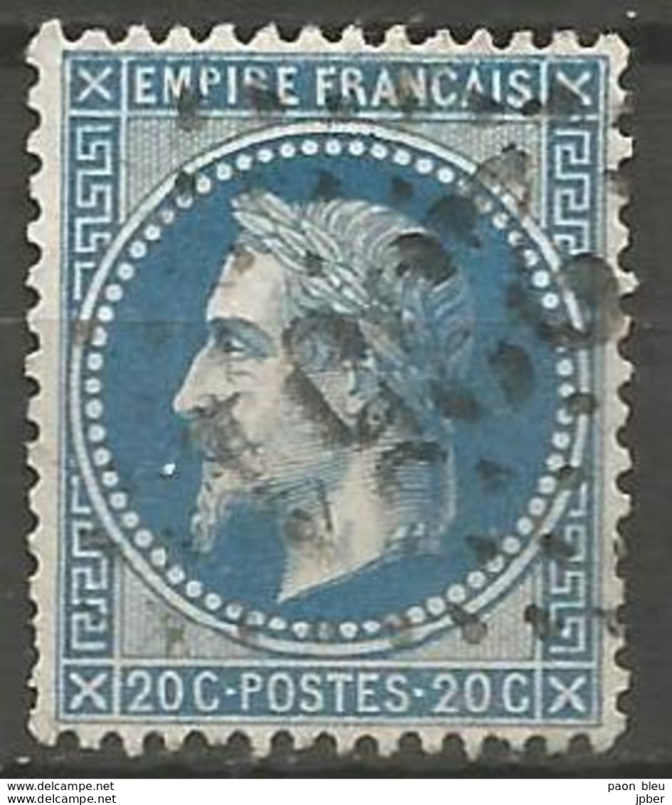 France - Napoleon III Et/ou Cérès - Oblitération Sur N°29B - GC 2351 MEZIERES (Ardennes) - 1863-1870 Napoléon III Con Laureles