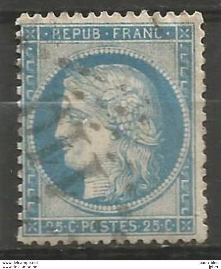 France - Napoleon III Et/ou Cérès - Oblitération Sur N° 60A - GC 110 ANNECY (Haute-Savoie) - 1871-1875 Ceres