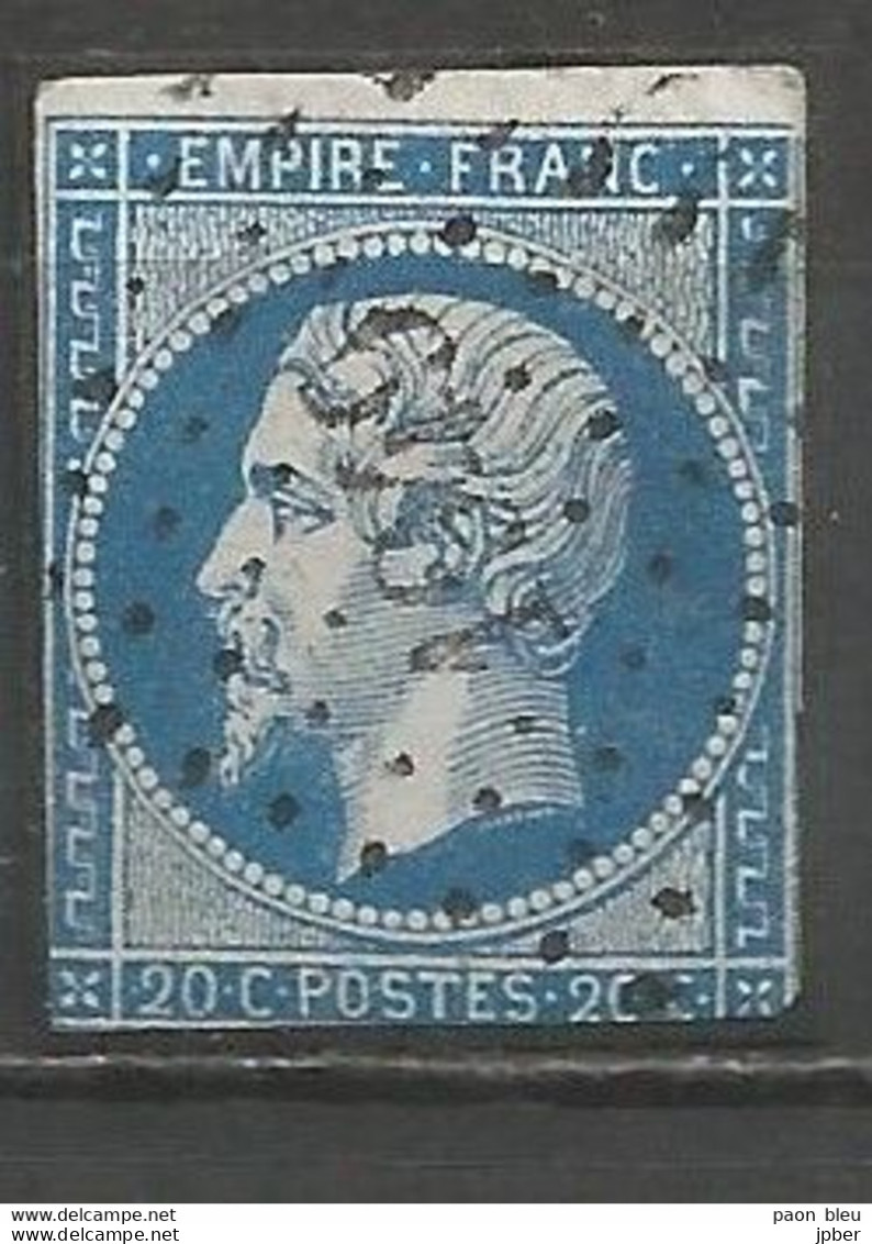 France - Cher - Obl. PC - MEHUN-SUR-YEVRE - 1853-1860 Napoléon III