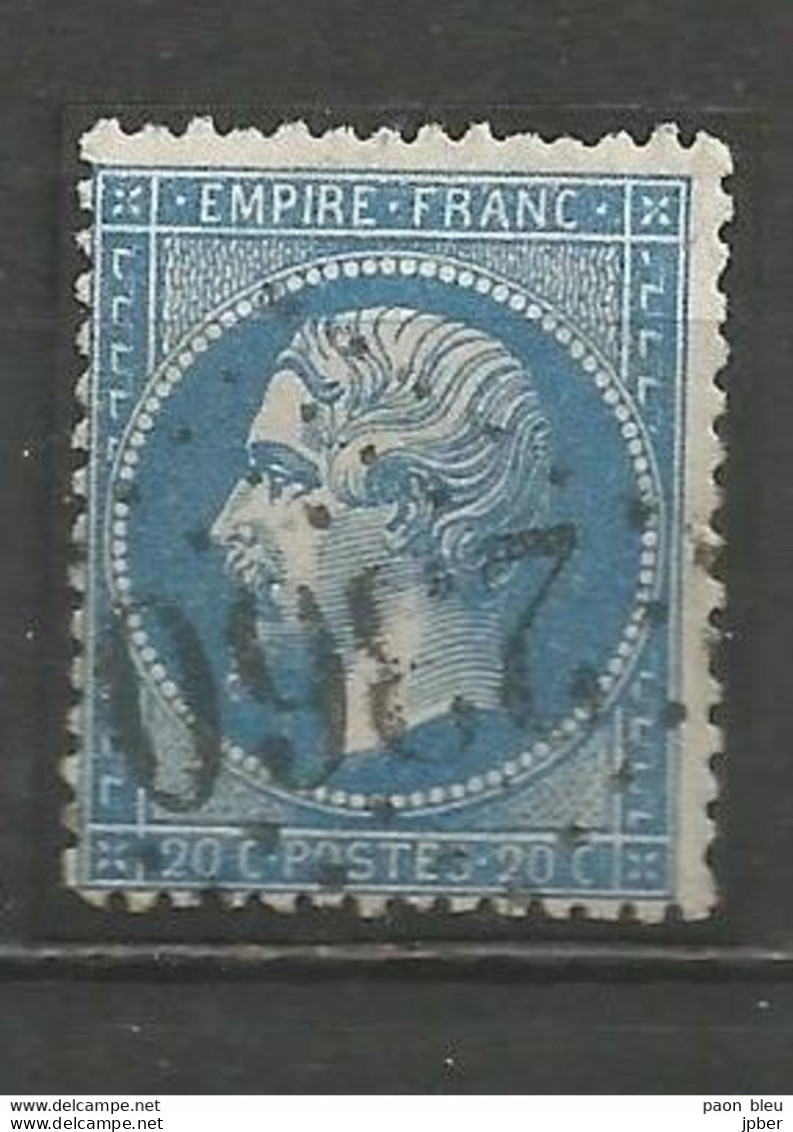 France - Aveyron - Obl.GC - MILLAU - 1853-1860 Napoléon III