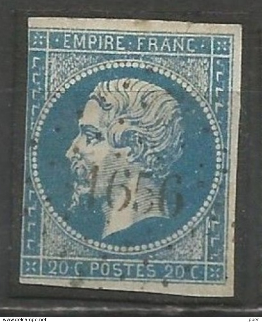 France - Ariège - Obl.PC Et GC - LARROQUE-D'OLMES - 1853-1860 Napoleon III