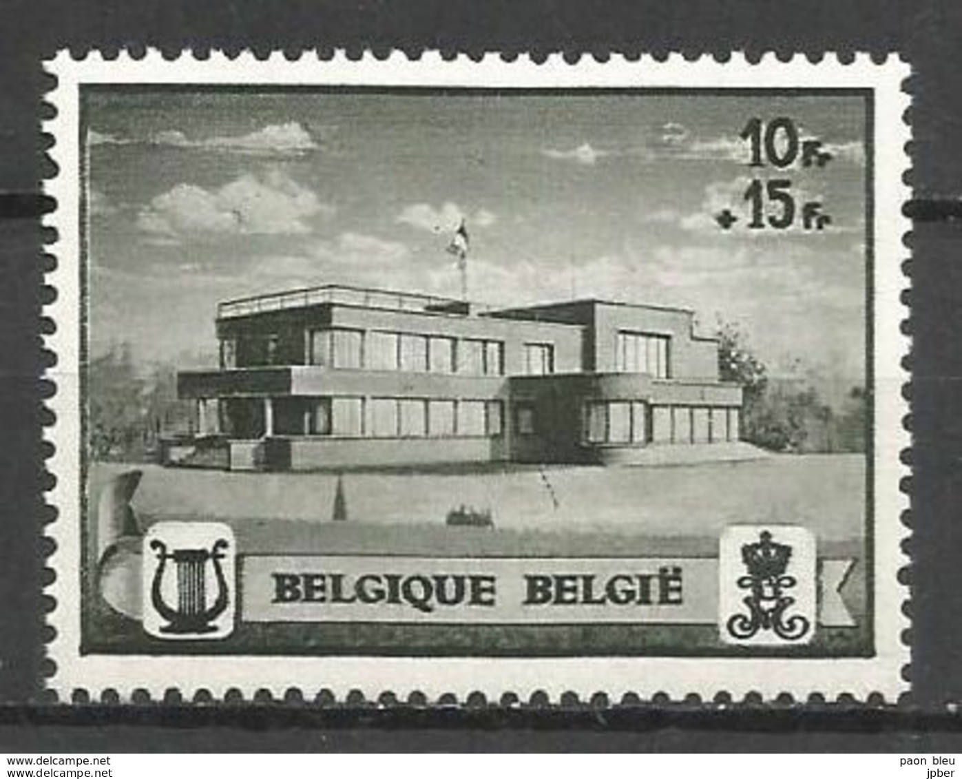 Belgique - Chapelle Musicale Reine Elisabeth N°537A V1 ** Passage Clouté - Bespijkerde Overgang - Altri & Non Classificati