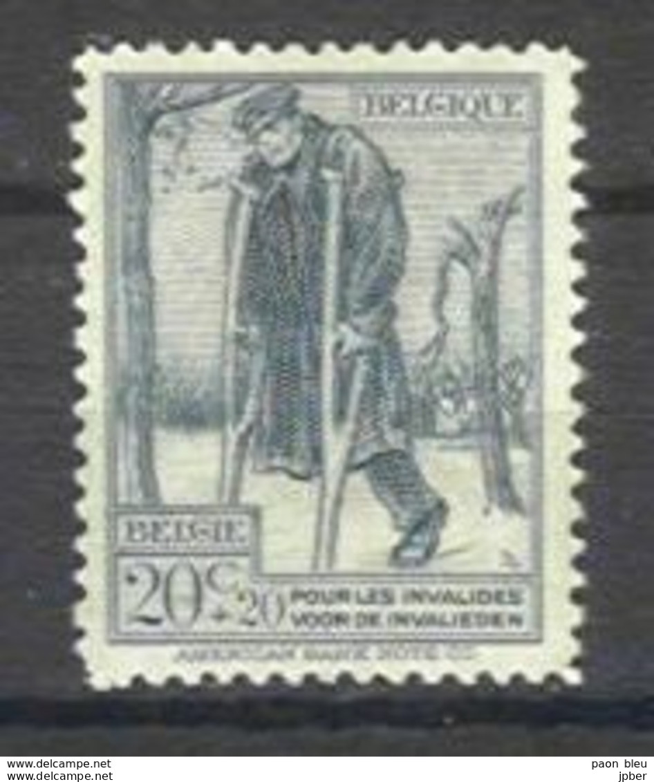 Belgique - N°220 * - Invalides De Guerre - - Unused Stamps