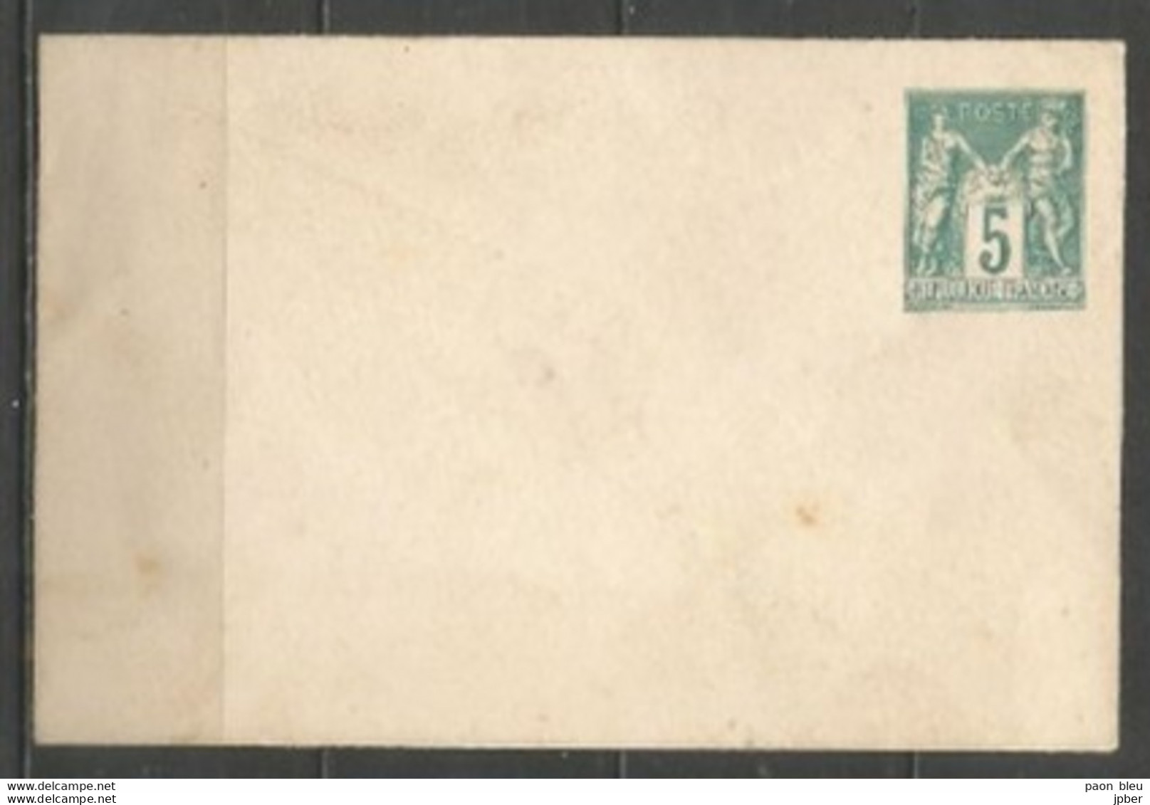 France - Entier-Postal Envoloppe Neuve Type Sage N°75-E1 - Overprinted Covers (before 1995)