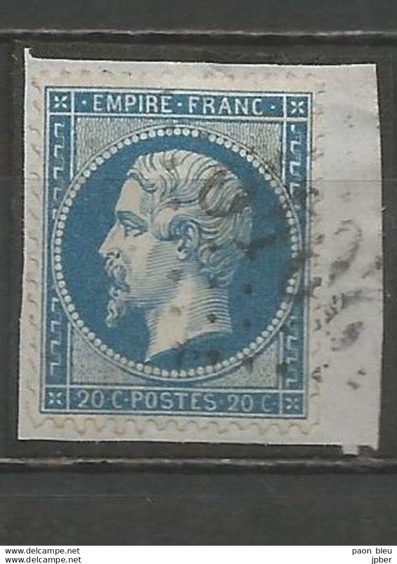 France - Haute-Vienne - Obl.GC - LIMOGES - 1853-1860 Napoleon III