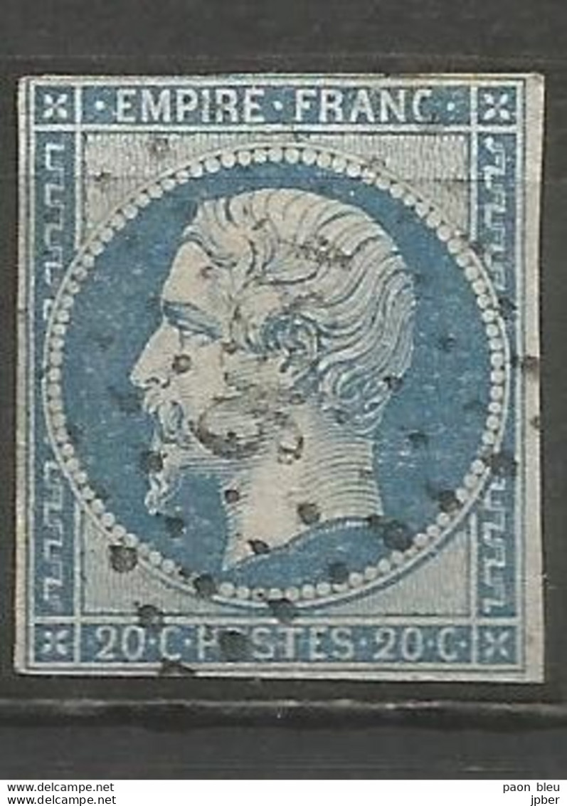 France - Vienne - Obl.PC - LUSIGNAN - 1853-1860 Napoleon III