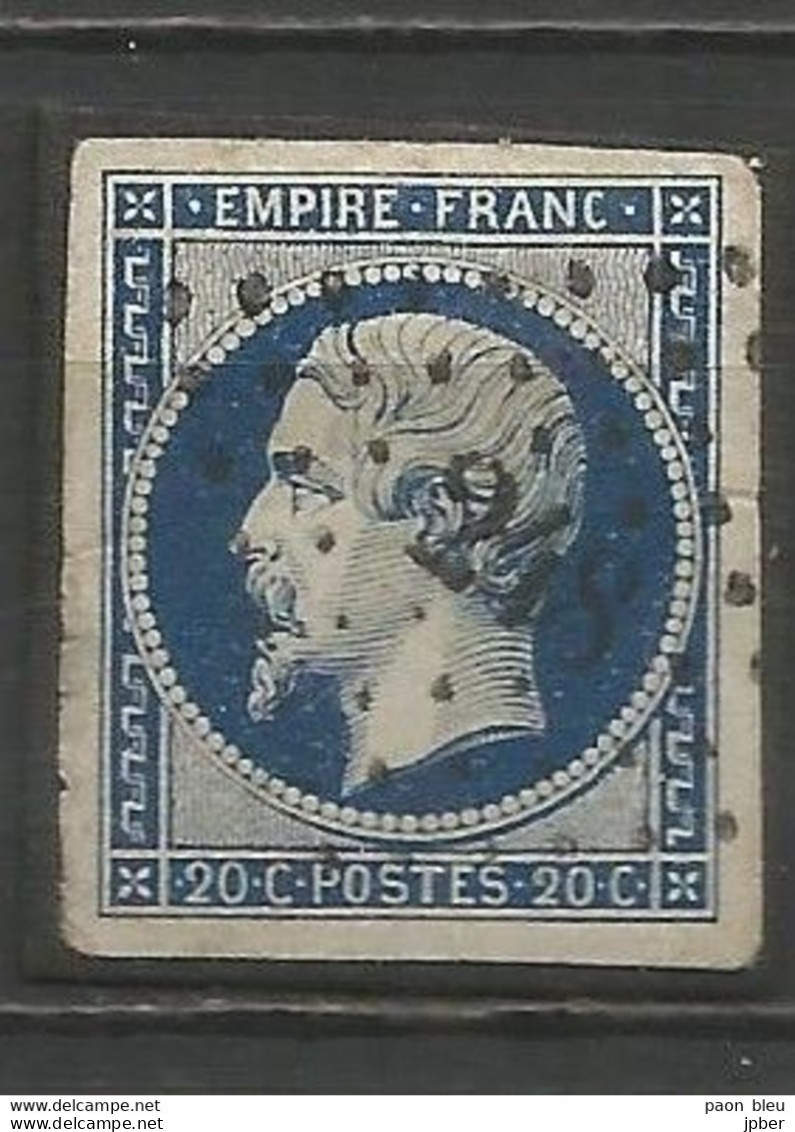 France - Meuse - Obl.PC - BAR-LE-DUC - 1853-1860 Napoléon III