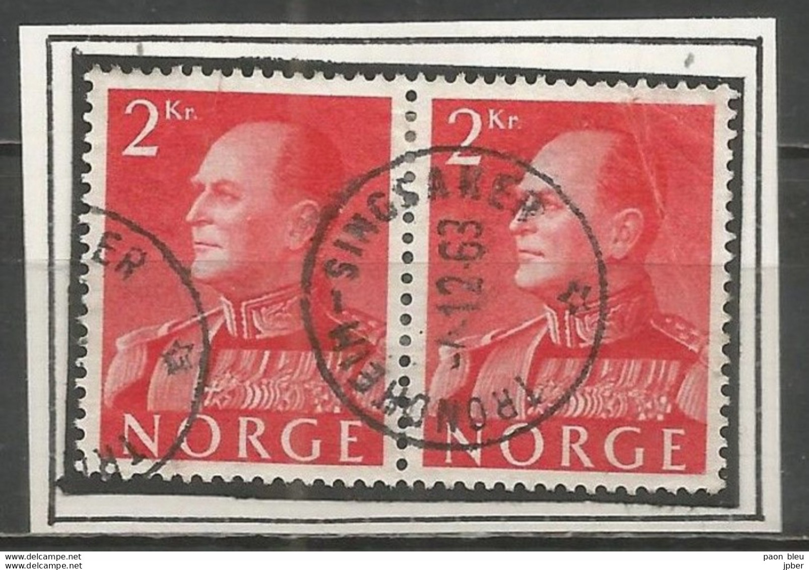 Norvège - Ambulant - TRONDHEIM - SINGSAKER - Used Stamps