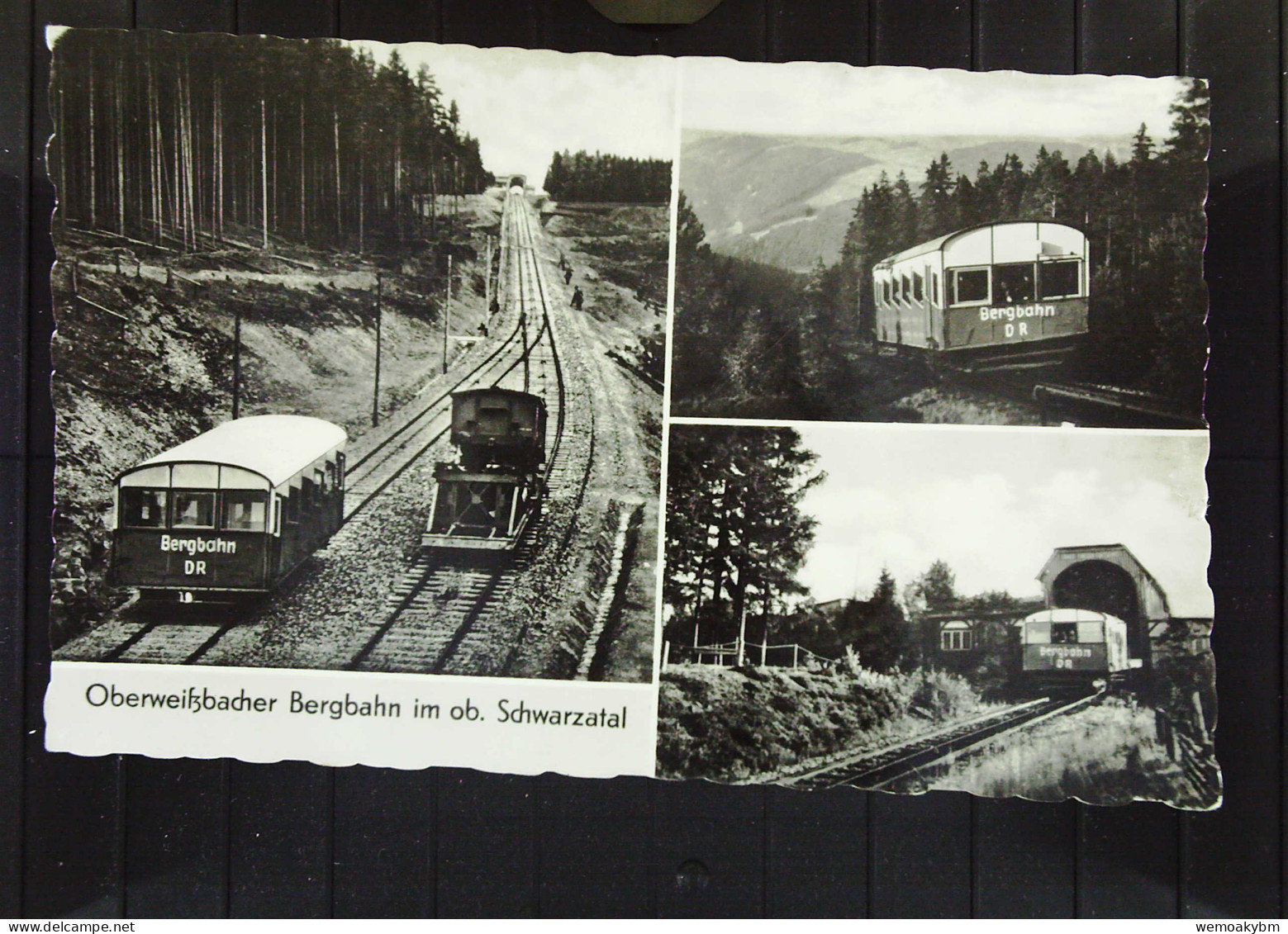 DDR: AK Von Oberweißbacher Bergbahn Im Ob. Schwarzatal Mit 3 Ansichten Um 1957 Mit 10 Pfg Fünfjahresplan Knr.: 578 - Oberweissbach