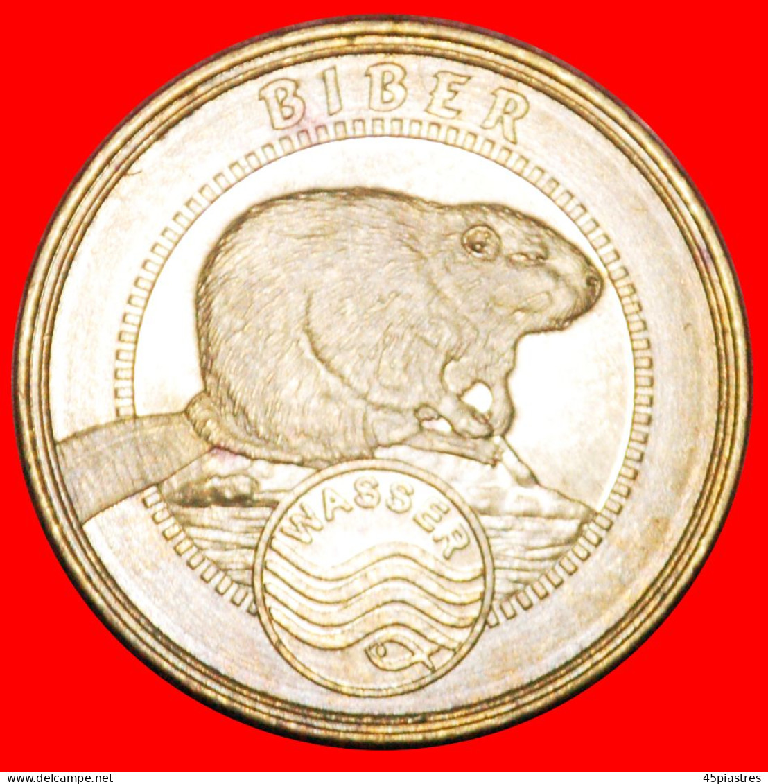 * BEAVER: AUSTRIA  WWF For Kids UNC MINT LUSTRE TO BE PUBLISHED! ·  LOW START · NO RESERVE! - Professionals / Firms