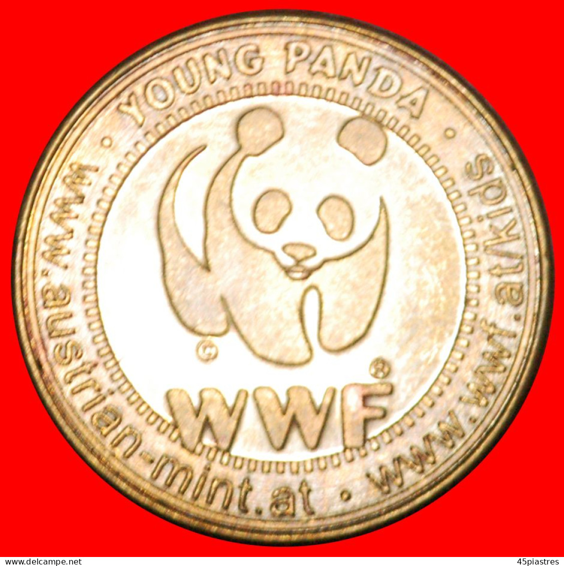 * BEAVER: AUSTRIA  WWF For Kids UNC MINT LUSTRE TO BE PUBLISHED! ·  LOW START · NO RESERVE! - Professionals / Firms