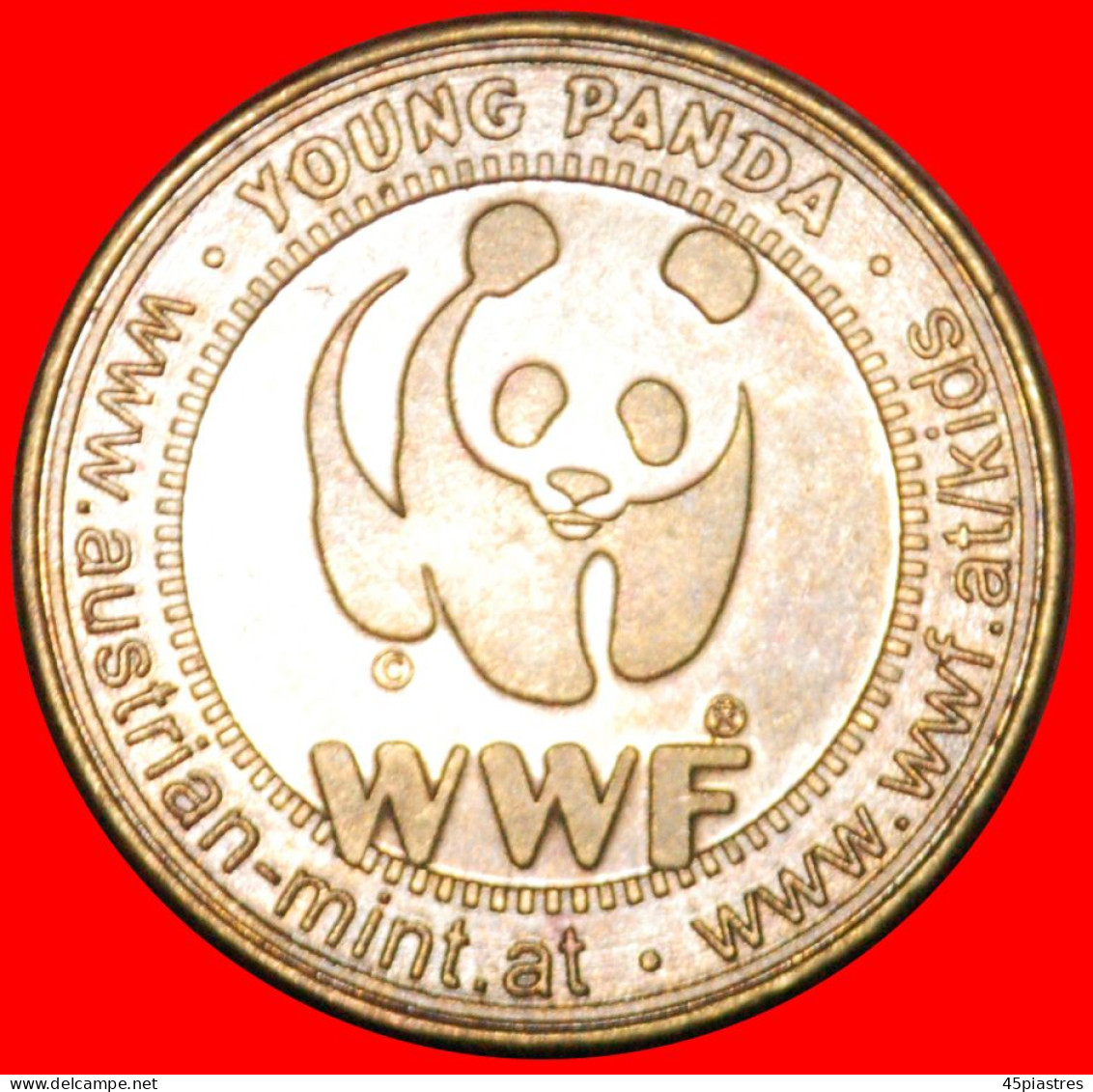 * BROWN BEAR: AUSTRIA  WWF For Kids UNC MINT LUSTRE TO BE PUBLISHED! ·  LOW START · NO RESERVE! - Professionnels / De Société