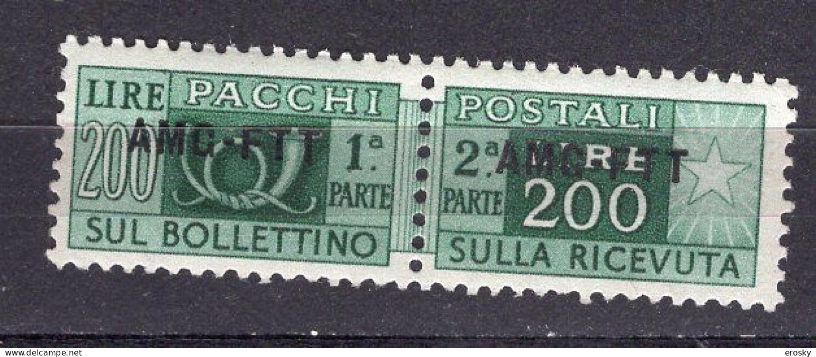 Z6899 - TRIESTE AMG-FTT PACCHI SASSONE N°23 ** - Postal And Consigned Parcels