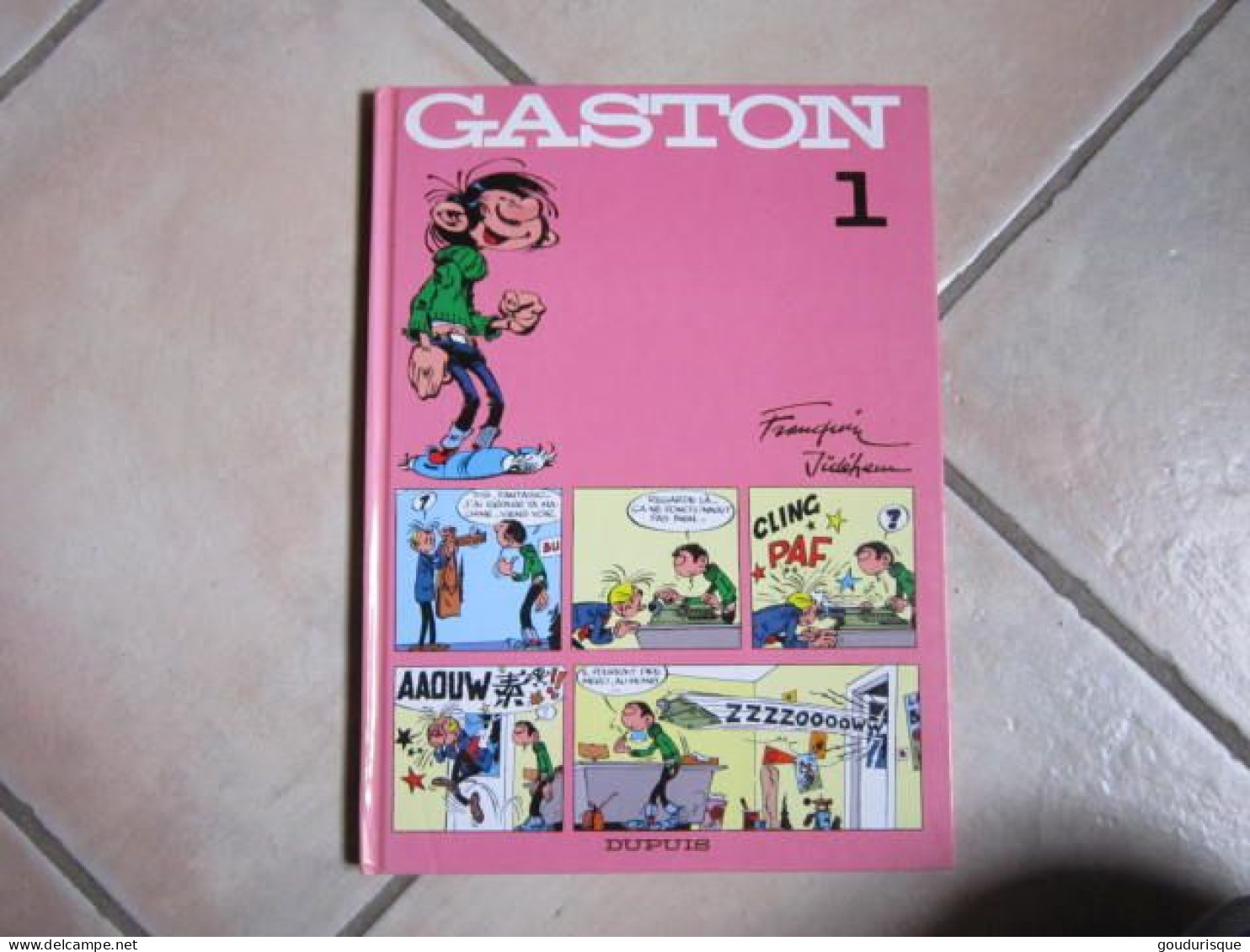 GASTON LAGAFFE  T1   FRANQUIN EDITION DEFINITIVE - Gaston