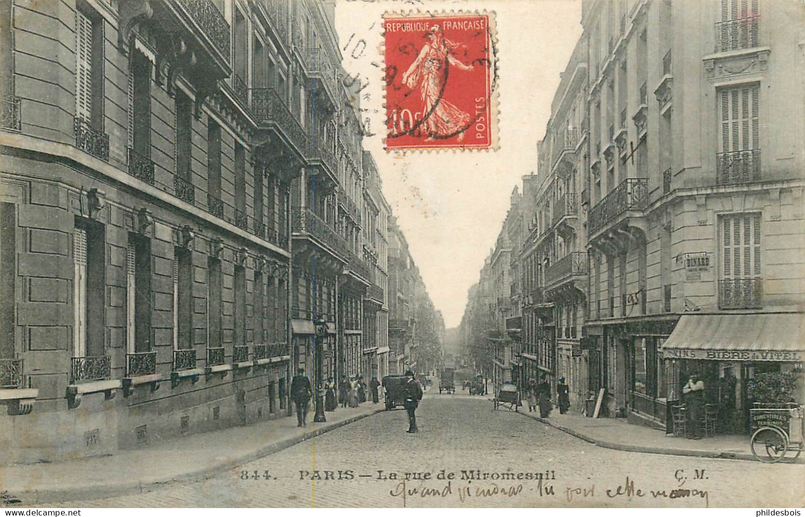 PARIS 8eme Arrondissement  La Rue Miromesnil - Arrondissement: 08