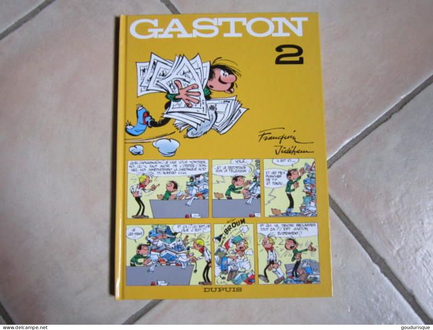 GASTON LAGAFFE  T2   FRANQUIN EDITION DEFINITIVE - Gaston