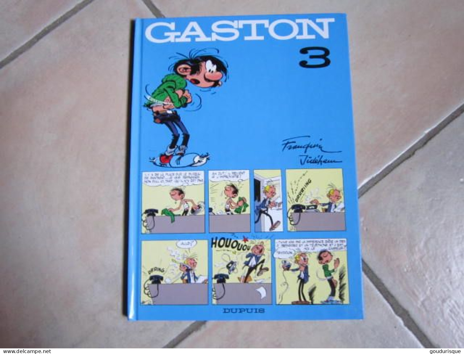GASTON LAGAFFE  T3   FRANQUIN EDITION DEFINITIVE - Gaston