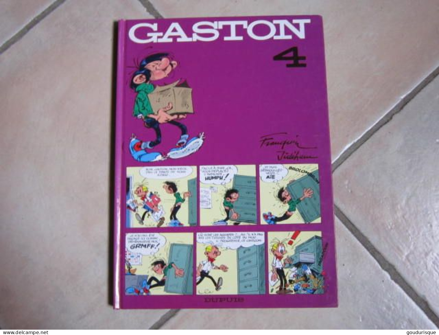 GASTON LAGAFFE  T4   FRANQUIN EDITION DEFINITIVE - Gaston