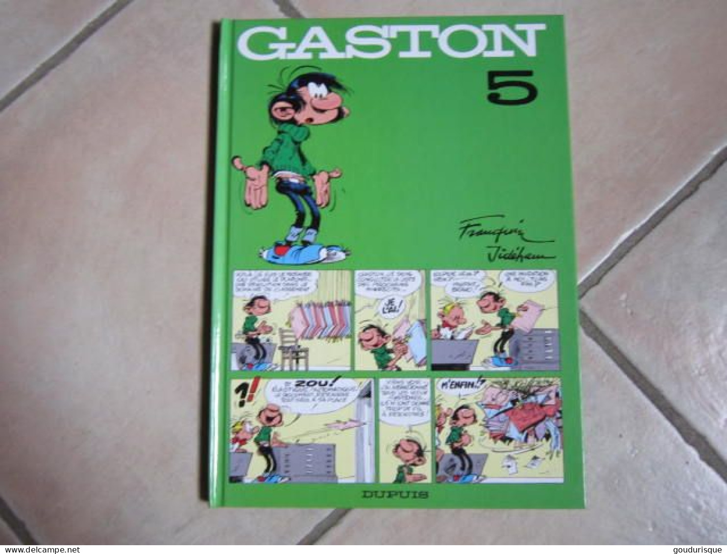GASTON LAGAFFE  T5  FRANQUIN EDITION DEFINITIVE - Gaston