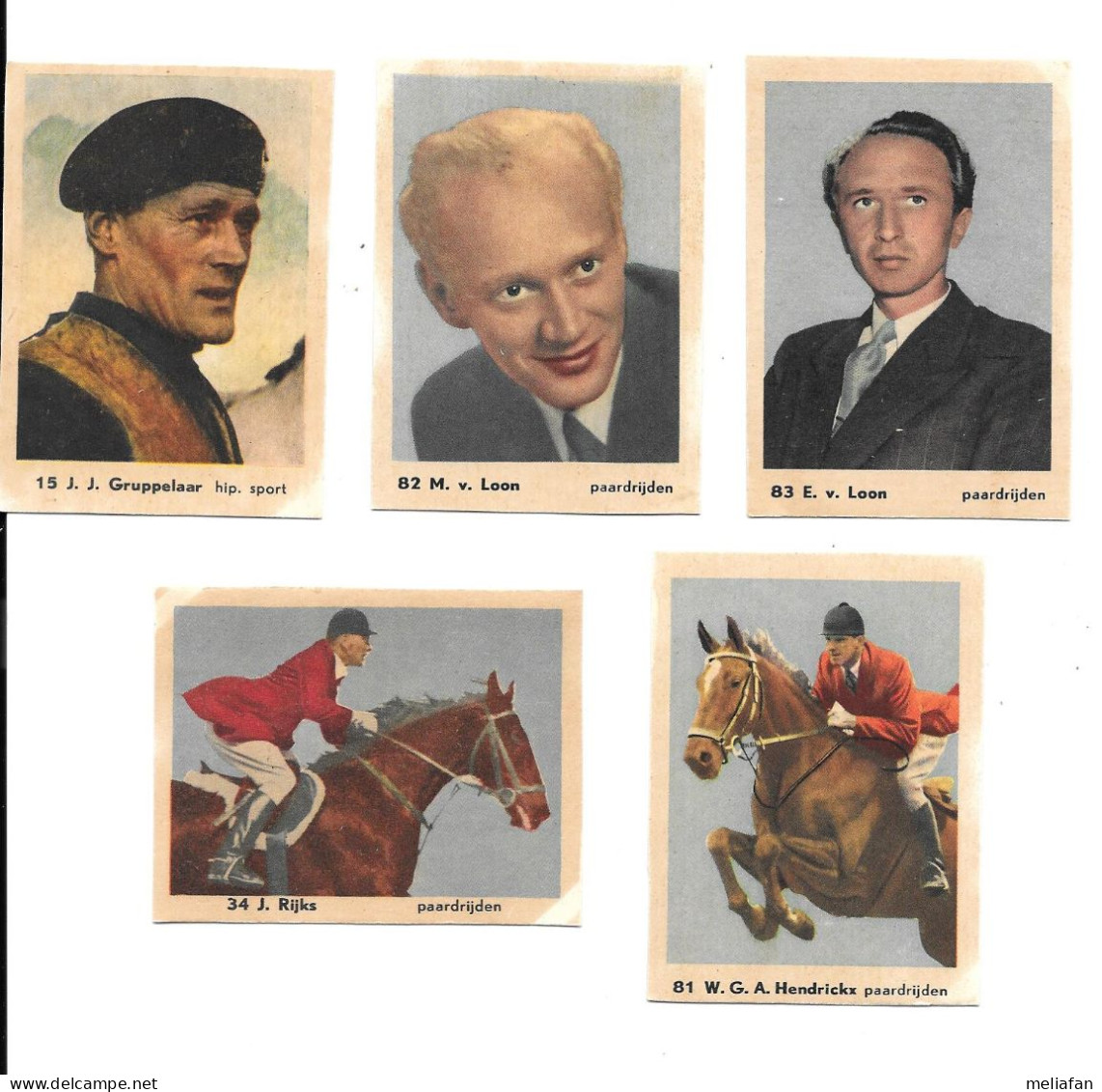 EE67 - CARTES CIGARETTES PARADE - JEUX OLYMPIQUES 1952 - EQUITATION - Equitation