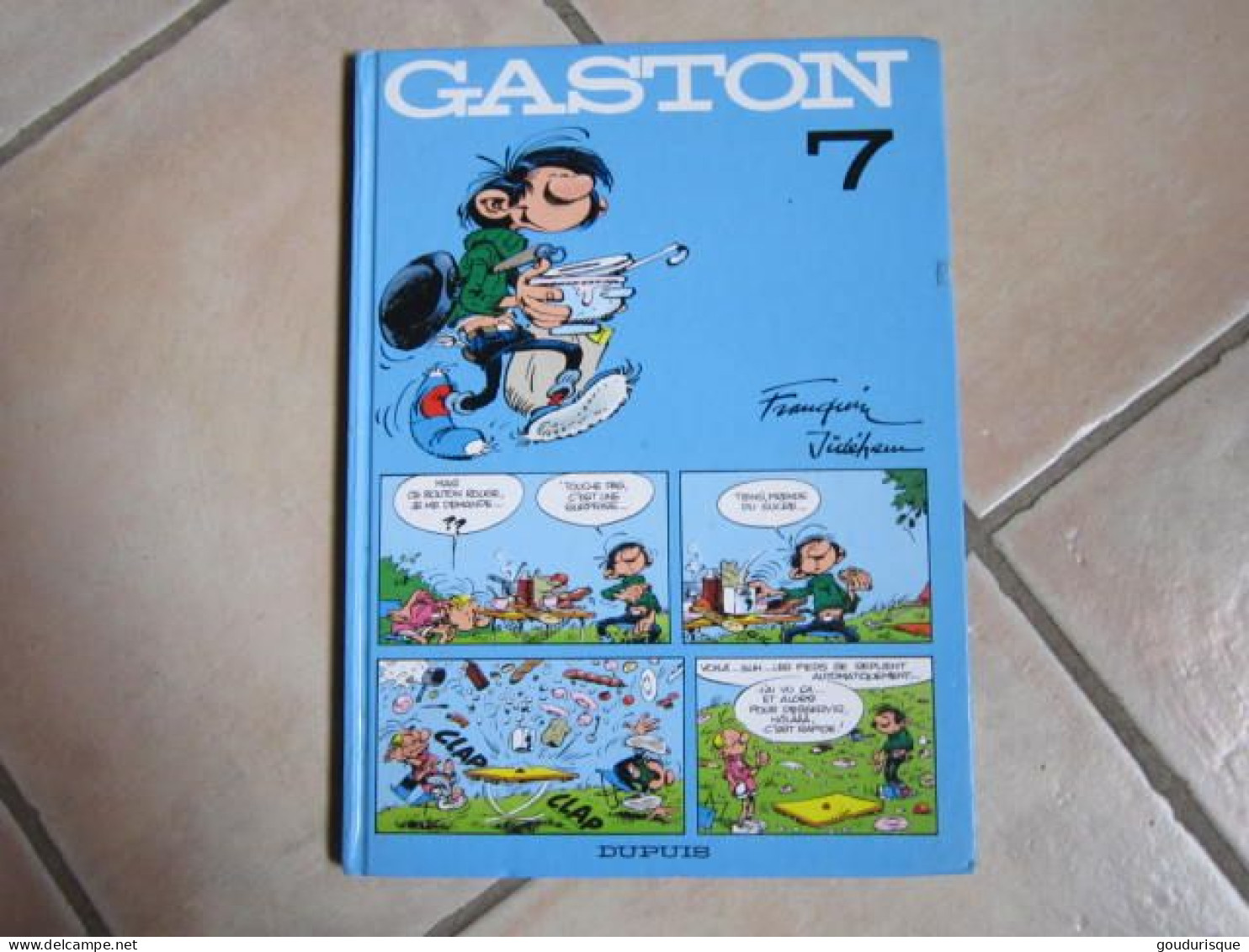 GASTON LAGAFFE  T7  FRANQUIN EDITION DEFINITIVE - Gaston