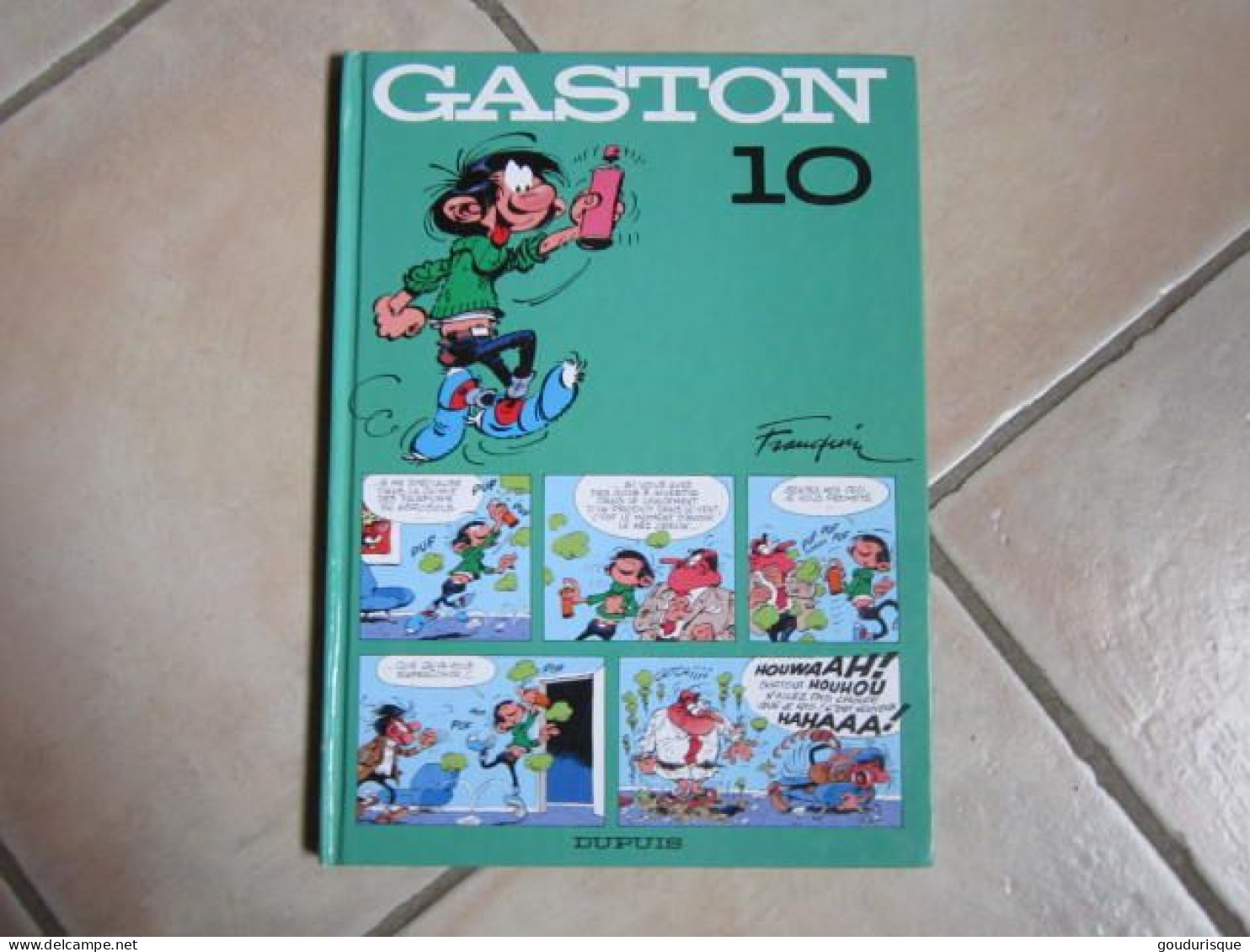 GASTON LAGAFFE  T10  FRANQUIN EDITION DEFINITIVE - Gaston