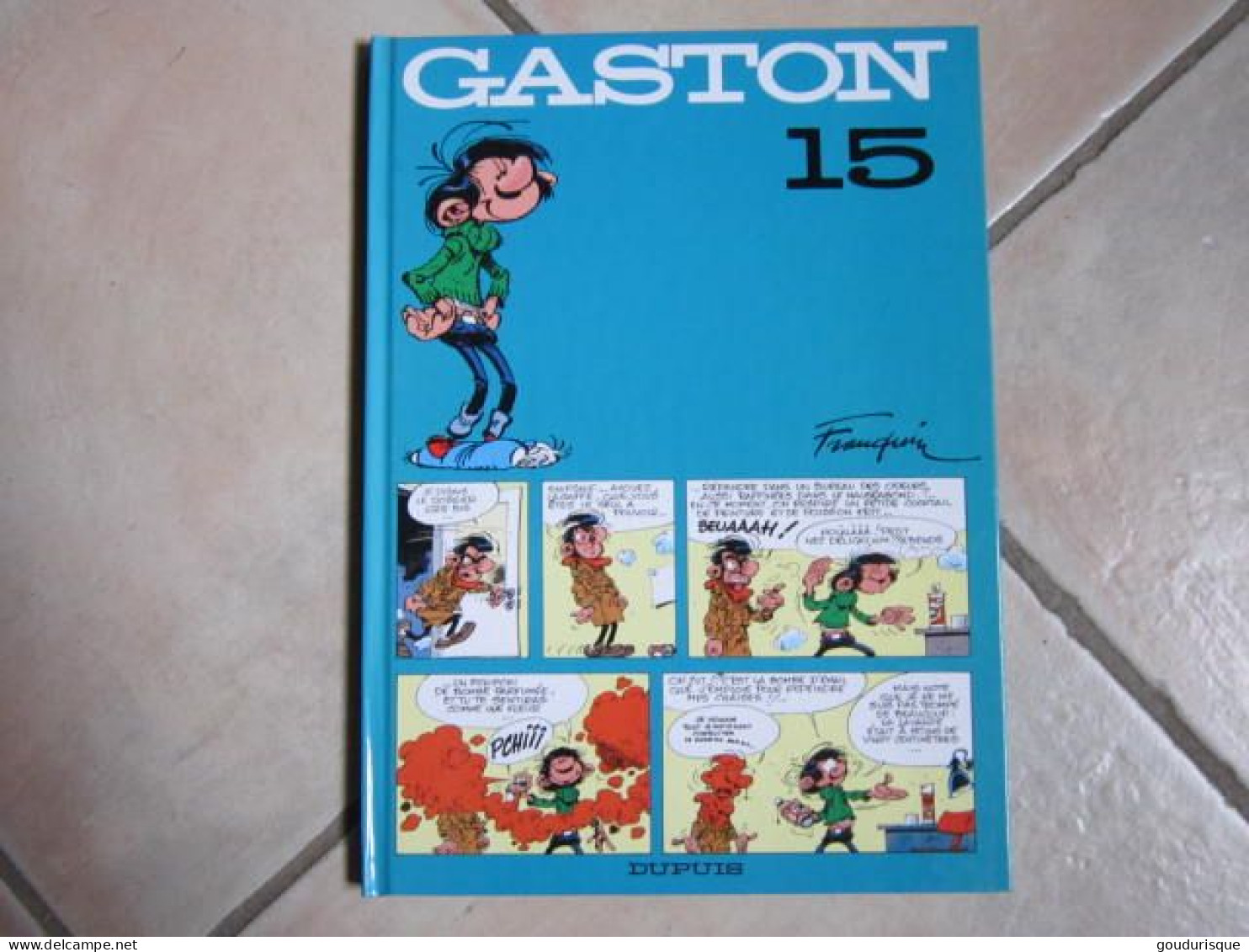 GASTON LAGAFFE  T15  FRANQUIN EDITION DEFINITIVE - Gaston