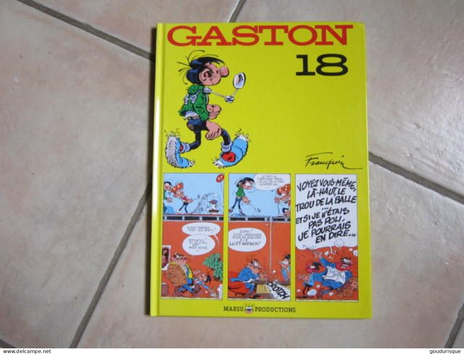 GASTON LAGAFFE  T18  FRANQUIN EDITION DEFINITIVE - Gaston